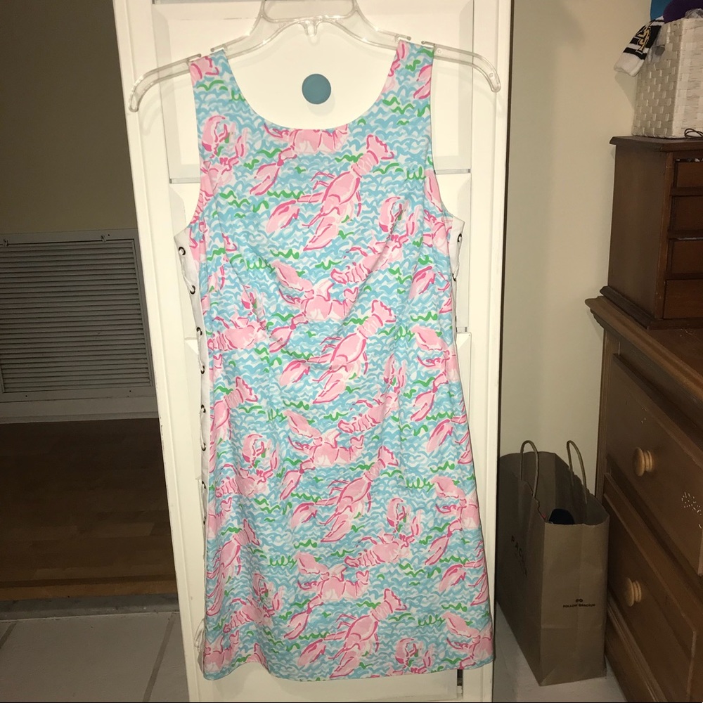 Lilly Pulitzer Lobster Roll pattern Dress